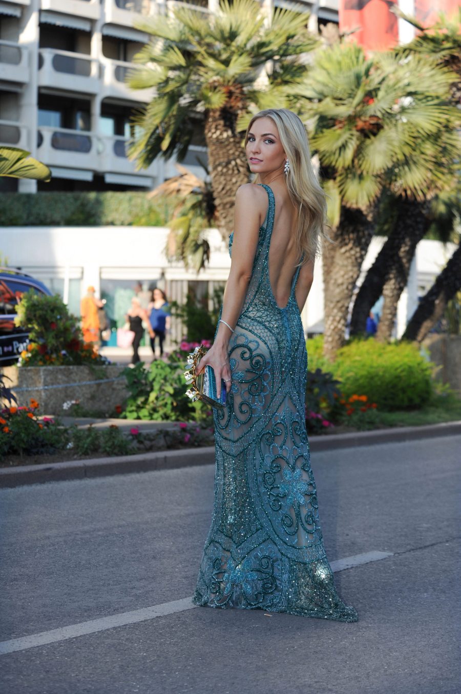 Blogger Sophie Elkus at Cannes Film Festival